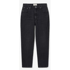 Vintage Sasson Black Jeans Womens 14 High Waisted Tapered Leg Stretch 29x28